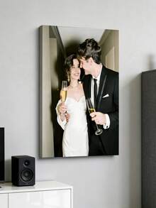 1 Stück individuell gestaltbares Leinwand-Wandkunstposter, ideales Heimdekoration-Geschenk für Schlafzimmer, Wohnzimmer, Flur - modische Raumdekoration geeignet für Freunde, Teeraum, Zuhause, Garten, Büro, auch geeignet für Jahrestag, Valentinstag, Muttertag, Geburtstag, Vatertag, Abschluss, Hochzeit, Einweihungsparty, Zuhause-Atmosphäre, Sammlerstücke, wiederverwendbar, süß, hochwertig - Verschiedenfarbig - Übersicht 3