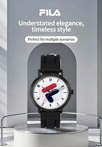 FILA FLS38-6544 Everyday Watch, Quartz Precision Timekeeping, Silent Operation, Water Resistance, Versatile Design, Suitable For All Occasions, Campus Life, And Daily Wear. - Multicolor - View 5