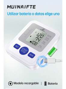 Digital Pulse Oximeter + Digital Blood Pressure Monitor + Thermometer, Three-Piece Set. - 淺藍色 - 查看 11