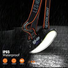 双光源高亮度远射头灯，户外家用，夜钓照明，高亮度LED头灯 - 頭燈 - 查看 9