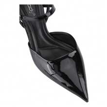 New Summer Pointed Toe Slingback High Heels,Fashionable & Versatile,For Women Wedding & Party Dress Shoes - Black - View 3