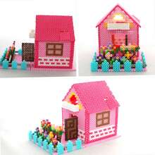 Bộ 3100 hạt nhựa dẻo 2.6mm, thích hợp để tự làm trang sức, vòng tay, mặt dây chuyền, đồ trang trí, món quà hoàn hảo cho người yêu thích nghệ thuật làm đồ thủ công bằng hạt nhựa Perler. - đánh vần doudou - Xem 8