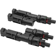 Vmingo Par Conector Mc4 T2 Macho Hembra Panel Solar Ip67 1500V DC - Mc4 T2 - Ver 4