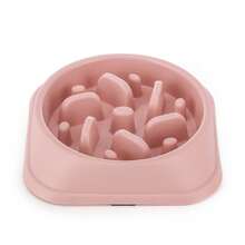 Jungle-Themed Slow Feeder Dog Bowl - Non-Skid Pet Puzzle Bowl Dogs & Cats, Anti-Choke Anti-Bloat Food Dish Fast Eaters, Fun Interactive Feeder Mental Stimulation & (Assorted Colors) JJEV - 藍色 - 查看 5