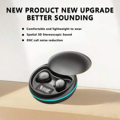 NEW SENYANG Nuevos auriculares inalámbricos Senyang-New Designs con diseños verdaderamente inalámbricos, tipo macarrón, para música, dormir, parejas, video, mini Bluetooth, cómodos, TWS, HIFI, Dolby Bass, estéreo HD, llamadas, para Android, compatible con iPhone, teléfono móvil, música, auriculares inteligentes, regalo de Navidad