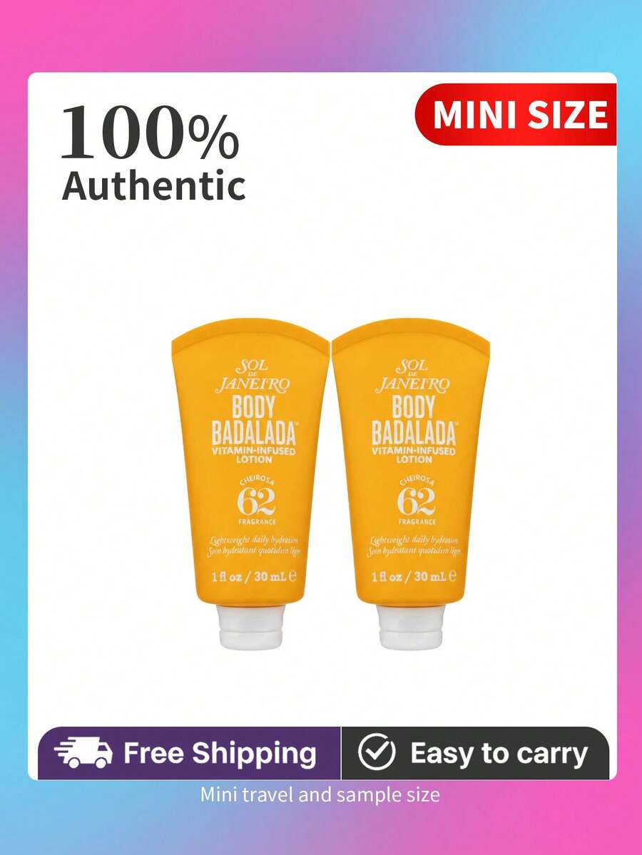 Sol Body Badalada Cheirosa 62 Vitamin Lotion 1 Fl Oz/30ml Travel Size - Cheirosa 62 - 查看 1