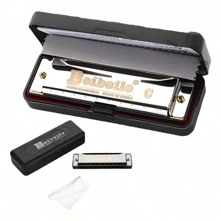 Armónica Diatónica 10 Orificios Deluxe Blues en Caja Regalo - por defecto - Ver 1