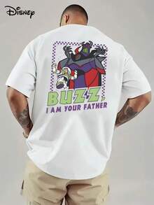 Disney Toy Story Zurg, Father's Day T-Shirt, Buzz Lightyear, I Am Your Father T-Shirt, Birthday Gift T-Shirt, Disney World T-Shirt, Disneyland Family Travel T-Shirt. - 白色 - 查看 1