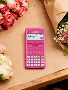 Calculadora para estudiantes Casio, adecuada para estudiantes y trabajadores de oficina - Rosa - Ver 5