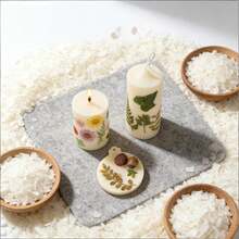 Plant-Based 1lb Soy Wax Candle Base - 52°C Melting Point Natural Candle Making Kit, Solid Wax Blocks For Home Scented Craft & Stress-Relief DIY Projects - Multiple Specifications - View 3