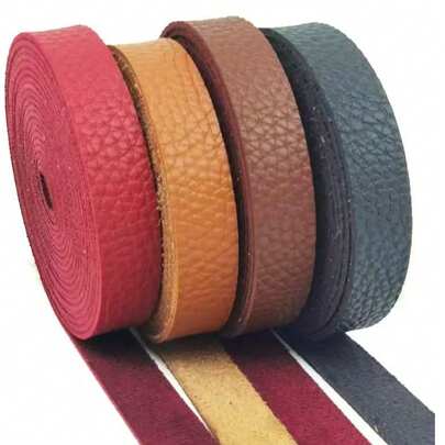 1 dây da PVC 2cm, phụ kiện thắt lưng da thủ công tự làm.