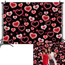 Tapiz personalizado con texto Y2K de los años 2000, decoración de pared con corazón de brillo, telón de fondo fotográfico con tema de cumpleaños de niñas de los años 2000 - Multicolor 1 - Ver 2