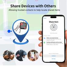 RSH Thẻ định vị thông minh chống rối dây, hệ thống kép mới, thẻ theo dõi không dây, pin sạc USB-C, thiết bị định vị chống mất, tương thích với ứng dụng Tìm đồ của và Find Hub (cho Android), thẻ tìm đồ thông minh cho hành lý, chìa khóa, ví, có chức năng nhắc nhở khi bị mất, quà tặng mùa xuân. - Nhiều màu - Xem 6