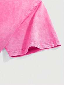 Acid Washed Retro Clothes Women I Woke Up Sexy As  Again Funny Sarcastic Women Saying T-Shirt ,Soft & Lightweight Skin-Friendly 100% Cotton T Shirt Cute Tops,100 Days Of School,Spring Clothes,Summer Tops For Women - 粉色 - 查看 6