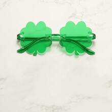 St. Patrick's Day Shamrock Glasses, Fun Green & Red Party Glasses Suitable For Women & Adults, Wholesale Irish Party Favors, Parade & Bar Decorations, Photo Booth Props - Multicolor - View 6