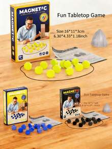 Set de 20 juegos de fiesta casuales, juegos de mesa, juegos de mesa interactivos familiares, juegos de relajación de habilidades sociales, adecuados para fiestas y vacaciones - Multicolor - Ver 7