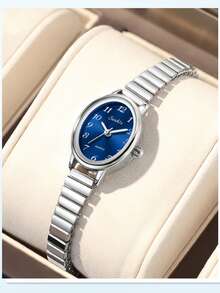 LIGE 时尚女士石英表，不锈钢表带，防水，适合日常佩戴，精致小巧的表盘，可调节表带 - 銀色 - 查看 10