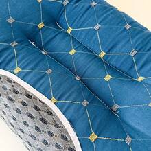 2pcs  Almohada de masaje SAP 900g con soporte de cuello de presión media-alta para espondilosis y ayuda para dormir; adecuada para hoteles y hogares. - Verde Oscuro - Ver 4