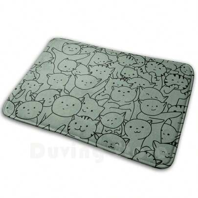 Cat Army Mat Rug Ca…