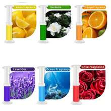 Toilet Cleaning Gel, Toilet Cleaning Gel Stamp, Fragrant Toilet Flower Stamp, Bathroom, Toilet And Washroom Air Freshener, Household Cleaning Tools (Some Colors Shipped Randomly) - Blue - View 3