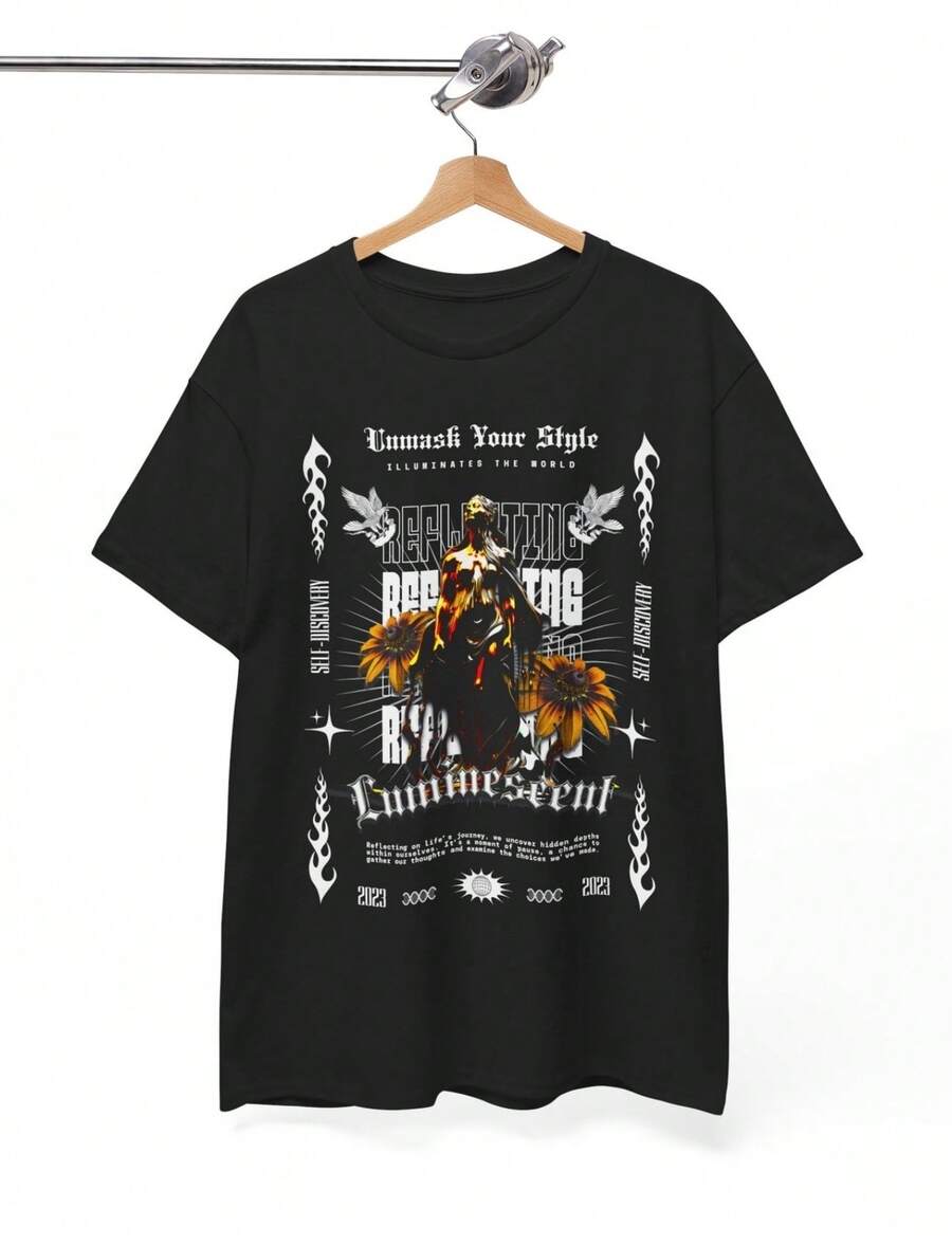 V3 Hip Hop Civil Regime Wolves Inaka  Streetwear - màu đen - Xem 1