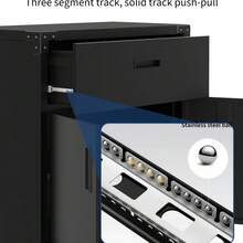 Garage Tool Storage Racks - Black - View 4