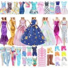 5pcs 11.5 Inch Girl Doll Clothes Set, Including Princess Dress, Skirt, Casual Wear, Party Outfit, Jacket, Ideal For Halloween, Thanksgiving, Christmas And Birthday Gifts (Doll Not Included) - Multicolor - View 10