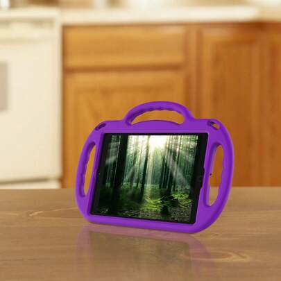 Funda blanda con cordón y soporte para tablet de niños, cubierta protectora anti-caídas para /Galaxy/Fire Tablets