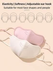 澳洲天鹅绒骑行保暖面罩，加厚3D眼角防护透气防风面罩，冬季防风保暖提升颜值小号面罩，旅行骑行滑雪防风透气面罩，女士防风防寒面罩 - 彩色 - 查看 6