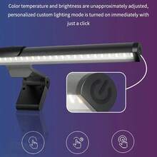 Wisciton 30/40cm Monitor PC Screen Light LED Dimming Learning Reading Lighting Dimmable USB Night Light Bar Touch Eye Protection Light - 40CM RGB - View 5