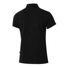 Puma 女士柔软 Polo 衫，ESS Polo 简约休闲日常户外舒适短袖 Polo 衫 630564-01 - 黑色 - 查看 2