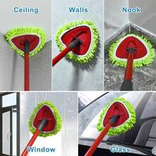 Mop Replace Head For O Cedar, Spin Mop Heads Replacements For Ocedar Easywring 1 Tank Spin Mop, Chenille Duster For Ocedar Mop Include 3 Pack Microfiber Chenille Mop Pad For Ocedar Spin Mop - Màu A - Xem 7