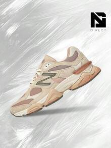 New Balance 9060 Flat Taupe Light Sparrow (Foot Locker Exclusive)- Men's /Women's Lifestyle Sneakers – Shose For Man/Woman-Vintage-Spring & Summer-Inspired Running Shoes, Shock-Absorbing Comfort, Gym To Streetwear Casual Wear-Easter Gift–U9060CWF - Flat Taupe/Light Sparrow - View 1