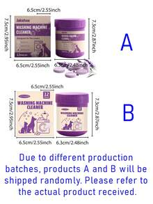 Washing Machine Cleaner Tablets, Household Washing Machine Descaling & Deodorizing Maintenance Cleaning Tablets, Lavender Scented - Solid State - View 5