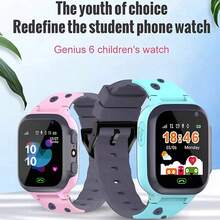 2G New Smart Kids Watch, HD Touchscreen, 400mAh Battery, With Flashlight, Music Player, Pedometer, Suitable For 6-12 Years Old Boys And Girls - Multicolor - View 1
