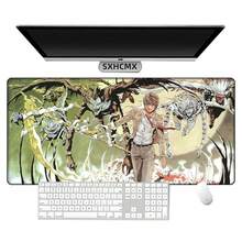XL 600X300mm Anime Mousepad HD Printing Computer Gamer Locking Lock Edge Mouse Pad XXL 900x400mm Keyboard PC Desk Pad - 15 - Xem 15