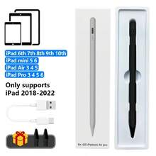 Apple Pencil 2025 M4 Stylus Pen Compatible With Pad Air 6 M2 Pro M3, Supports Anti-Mistouch And Tilt Function, 11/12.9/13, 7/8/9/10/11 Gen, Mini 5/6/7 - Multicolor - View 13