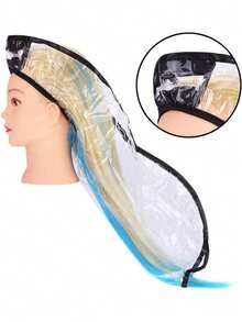 Shampoo Funnel, Dedicated Shampoo Funnel, Upright Shampoo Funnel, Suitable For Professional Salon Or Home Use. Upright Shampoo Funnel, Flexible Cap-Style Shampoo Funnel, Anti-Drip Hair Care Shampoo Funnel, Waterproof Home Shampoo Tool - Multicolor - View 2