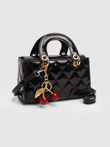 Dedoo Niche 高端 Dafei 女款包 2026 時尚輕奢熱銷新款刺繡包，手提包、肩背包與斜挎包，適用假期旅行、通勤、禮物、派對、新娘包 - 黑色 - 查看 3