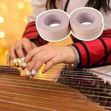 One Roll Of 500 Centimeters Of Composite Type Soft Fingernail Tape, Suitable For Guzheng And Pipa Finger Covers. - Multicolor - View 1
