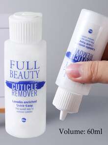 FULL BEAUTY 60毫升指甲角质软化凝胶，柔滑保湿指甲护理修复，美甲工具 - 無色 - 查看 3