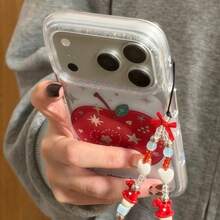 适用于 17/17 Pro/17 Pro Max 的奢华星空设计全包防震保护手机壳，女士款 - 無色 - 查看 2