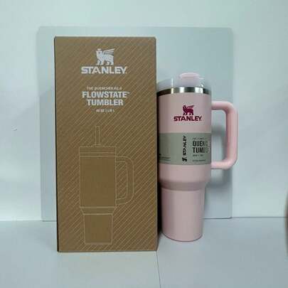 S- Large Capacity Portable Double-Layer Vacuum Insulated Bottle, Suitable For Home, Office, Outdoor Camping, Hiking, Driving And Road Trips, Reusable With Lid And Straw, Unisex, Great Gift For Valentine's Day And Birthday