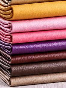 1pc Faux Leather Fabric With Small Litchi Texture, For Car Foot Mat, Seat Pad, Sofa Leather Material - Multicolor - View 1