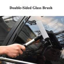 二合一可伸缩刮水器，窗户清洁工具，汽车挡风玻璃雨刮器，适用于轿车、SUV、卡车、浴室等。 - 升級伸縮款 - 查看 6