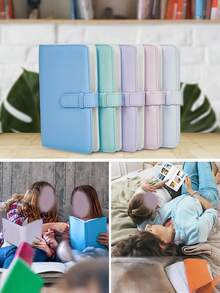 256张容量3英寸PU皮相册，适用于迷你相机 - 多色 - 查看 4