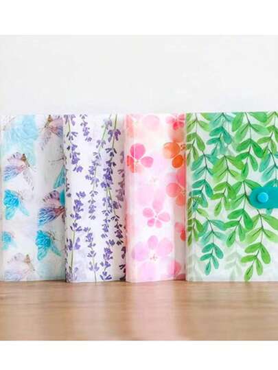 Dokumentenmappe - Organizer Erweiterbare Dokumentenmappe mit 5 Fächern, Größe Letter/A4, Motiv Wald