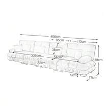 Sofas & Couches - Light Coffee - View 2
