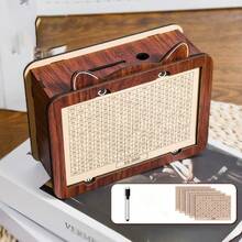 1pc Cute Cat Shaped Piggy Bank, Can Set 1000/5000/10000 RMB Cash Saving Goal, Comes With Pen And Savings Tracking Chart, Reusable, Convenient For Budgeting - Multicolor - View 9