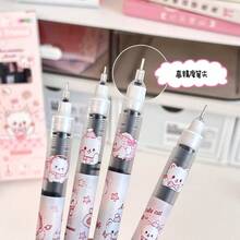 粉色星星小狗液体墨水笔，卡通ins风流畅书写笔，适合学习 - A - 查看 2
